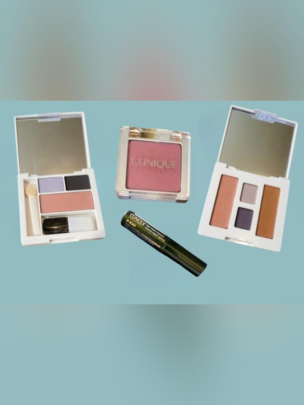 BRAND NEW CLINIQUE EYESHADOW PALETTE DUOS AND BLUSH SET DISCONTINUED (GWP)
